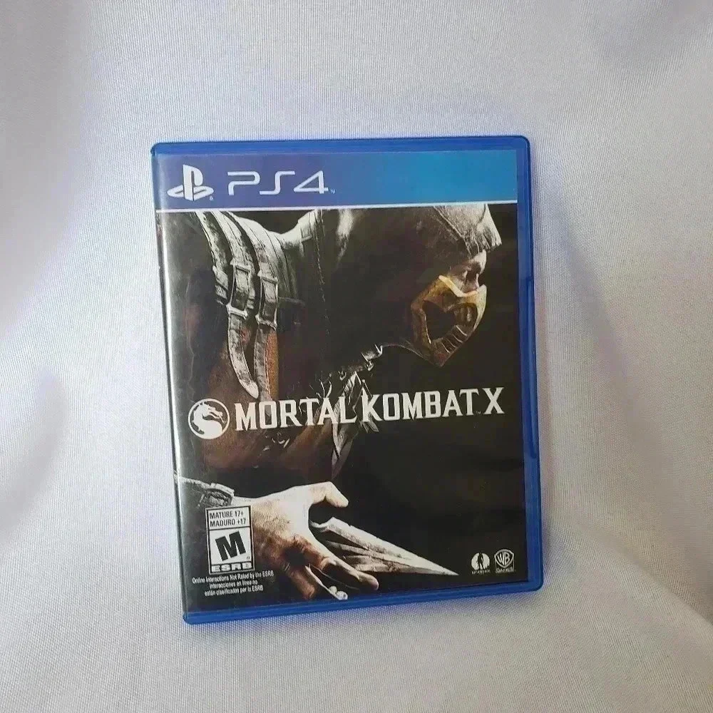 Play station 4 set of 2 games mortal kombat x & need for speed